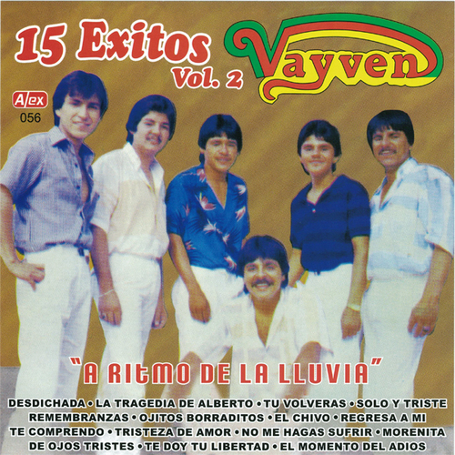 15 Exitos Vayven, vol. 2 Cover Art Blurred Background