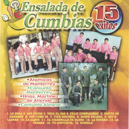 Ensalada de Cumbias Cover Art Blurred Background