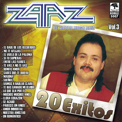 20 Exitos, vol. 3 Cover Art Blurred Background