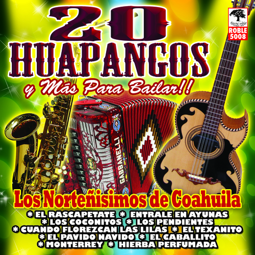 20 Huapangos y más para bailar Cover Art Blurred Background