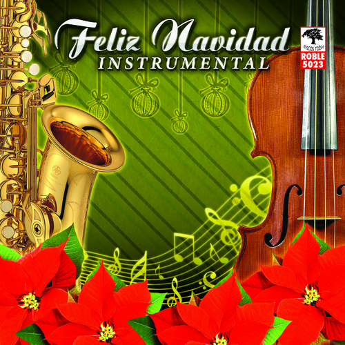 Feliz Navidad Instrumental Cover Art Blurred Background