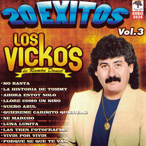 20 Exitos, vol. 3 Cover Art Blurred Background