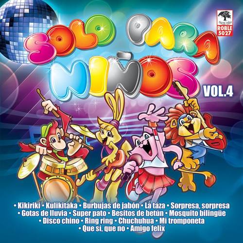 Solo para Niños, vol. 4 Cover Art Blurred Background