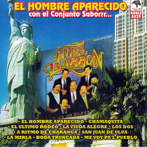 El Hombre Aparecido Cover Art Blurred Background