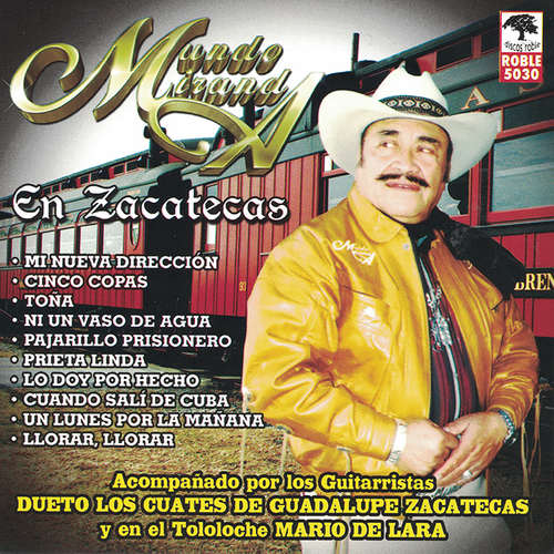 Mundo Miranda en Zacatecas Cover Art Blurred Background