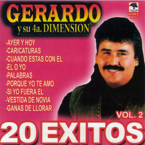20 Exitos Gerardo y su 4a. Dimensión, vol. 2 Cover Art Blurred Background