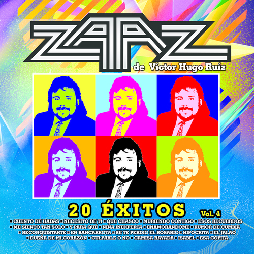 20 Éxitos, vol. 4 Cover Art Blurred Background