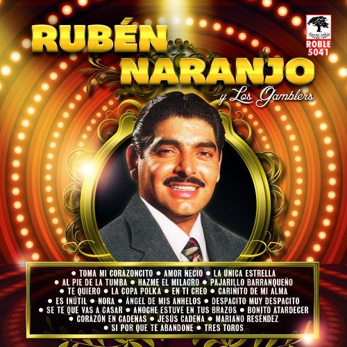 Rubén Naranjo y Los Gamblers Cover Art Blurred Background