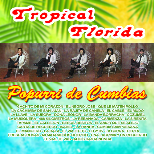 Popurri de Cumbias Cover Art Blurred Background