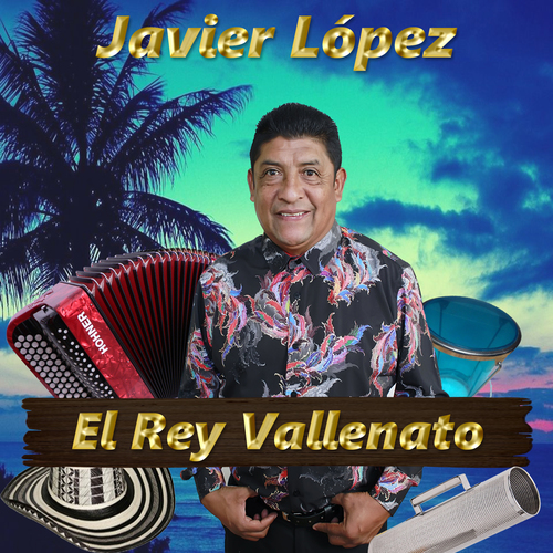 El Rey Vallenato Cover Art Blurred Background
