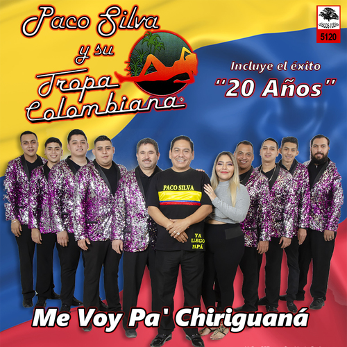 Me Voy Pa'Chiriguaná (Incluye el Éxito 20 Años) Cover Art Blurred Background