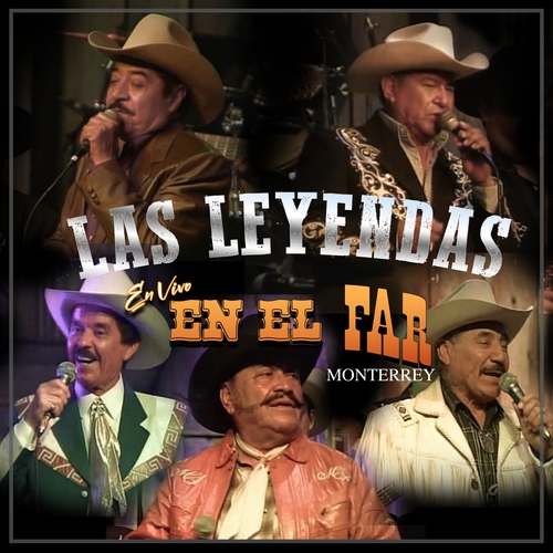 Las Leyendas en el Far (En Vivo) Cover Art Blurred Background