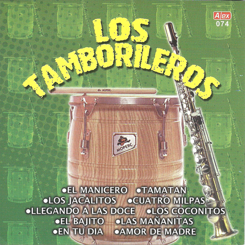 Los Tamborileros Cover Art Blurred Background
