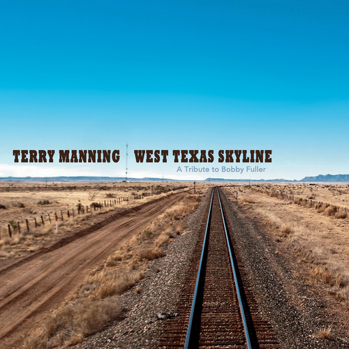West Texas Skyline Cover Art Blurred Background