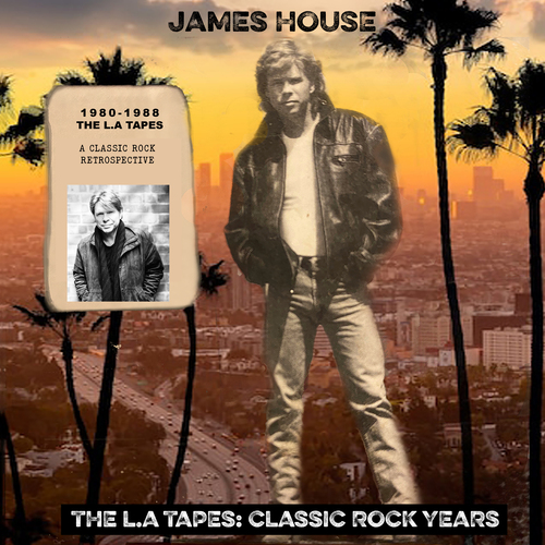 The L.A Tapes: Classic Rock Years Cover Art Blurred Background