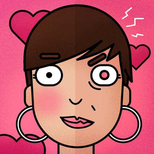 Mi Novia Bipolar (Crazy Cute Mexican Girlfriend) Cover Art Blurred Background