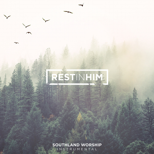 Rest In Him Cover Art Blurred Background