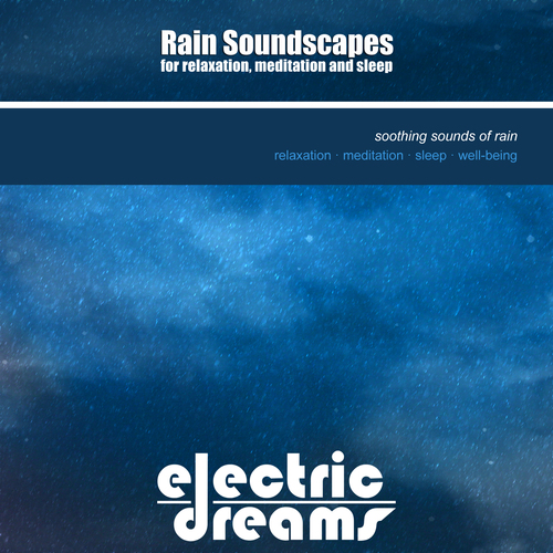 Rain Soundscapes For Relaxation, Meditation And Sleep Cover Art Blurred Background