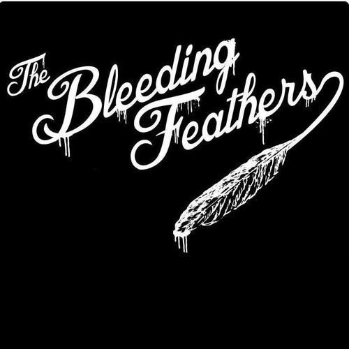 The Bleeding Feathers Cover Art Blurred Background