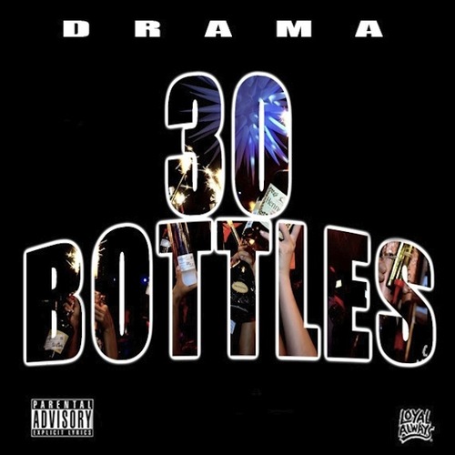 30 Bottles Cover Art Blurred Background