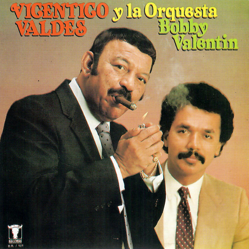 Vicentico Valdéz & La Orquesta de Bobby Valentin Cover Art Blurred Background