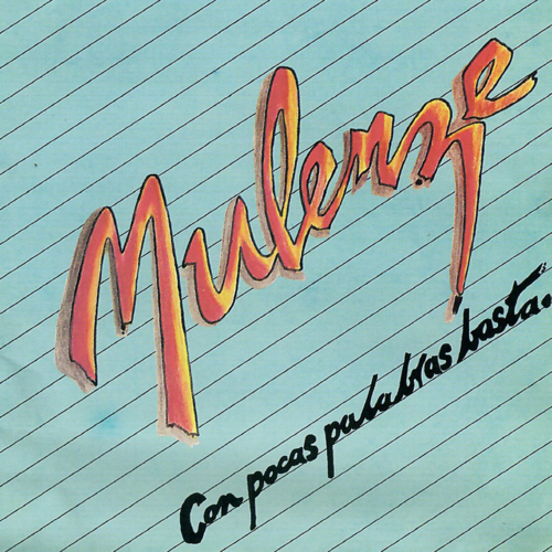 Con Pocas Palabras Basta Cover Art Blurred Background