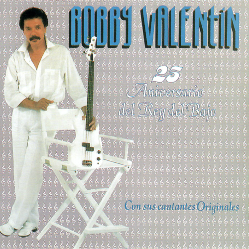 25 Aniversario del Rey del Bajo Con Sus Cantantes Originales Cover Art Blurred Background