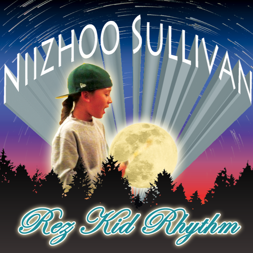 Rez Kid Rhythm Cover Art Blurred Background