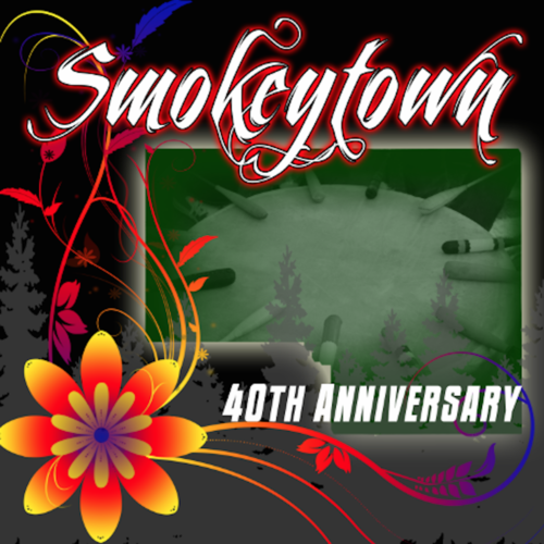 40th Anniversary Cover Art Blurred Background