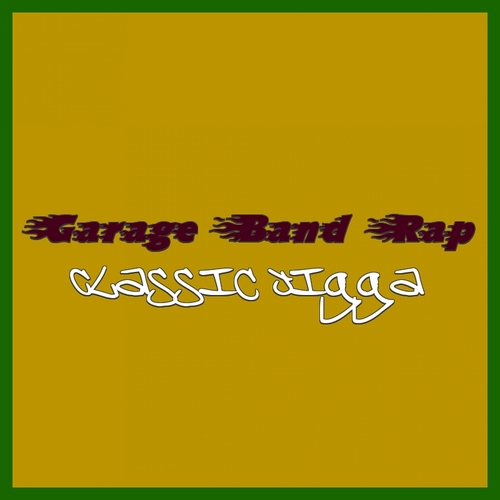 Garage Band Rap Cover Art Blurred Background