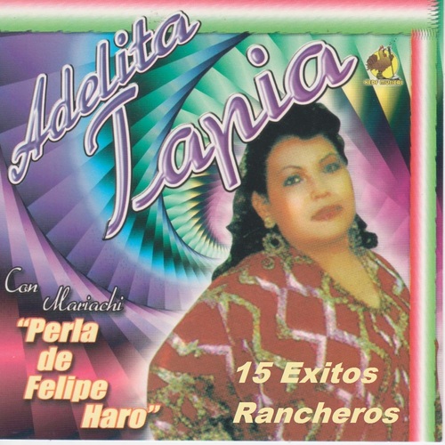 15 Exitos Rancheros Cover Art Blurred Background