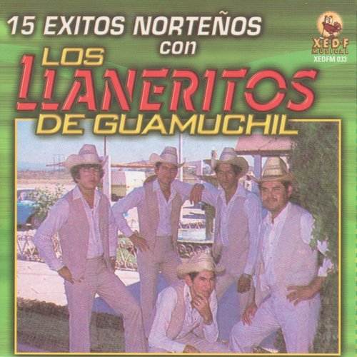 15 Exitos Nortenos Cover Art Blurred Background