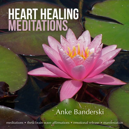 Heart Healing Meditations Cover Art Blurred Background