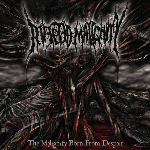 The Malignity Born from Despair Cover Art Blurred Background