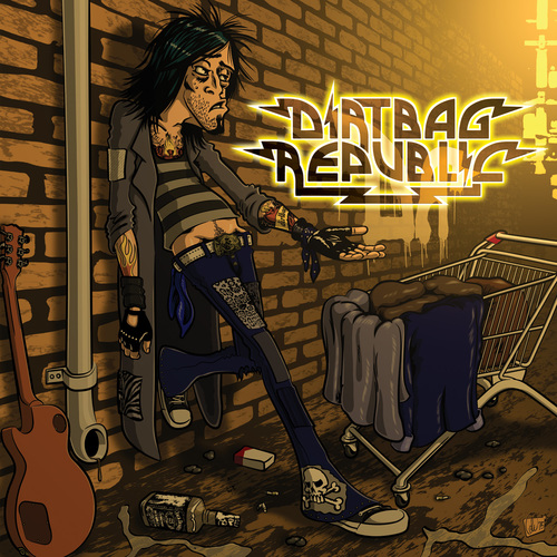 Dirtbag Republic Cover Art Blurred Background