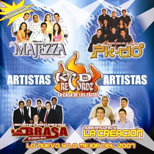 Lo Nuevo y Lo Mejor del 2007 Cover Art Blurred Background