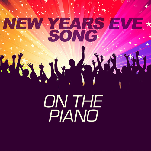 New Years Eve Song on the Piano Cover Art Blurred Background