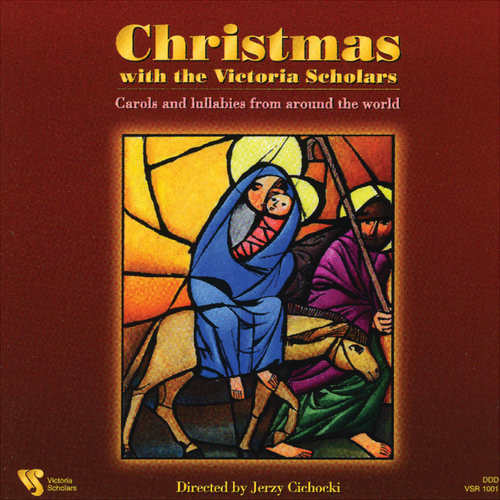 Christmas with the Victoria Scholars Cover Art Blurred Background