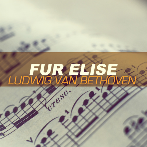 Fur Elise - Ludwig van Beethoven Cover Art Blurred Background