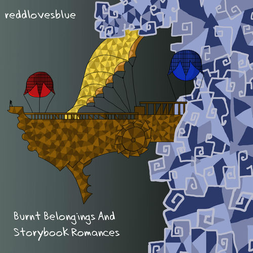 Burnt Belongings And Storybook Romances Cover Art Blurred Background