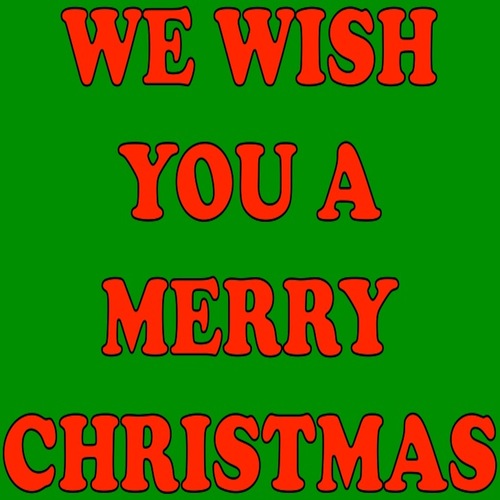We Wish You A Merry Christmas Cover Art Blurred Background