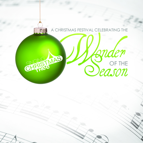 Singing Christmas Tree Cover Art Blurred Background
