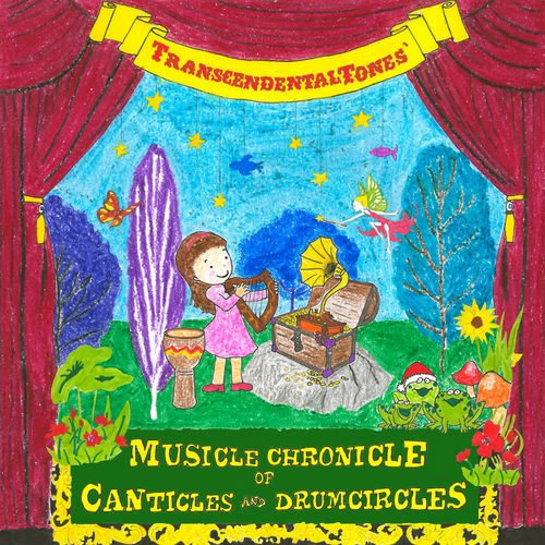 Musicle Chronicle of Canticles and Drumcircles Cover Art Blurred Background