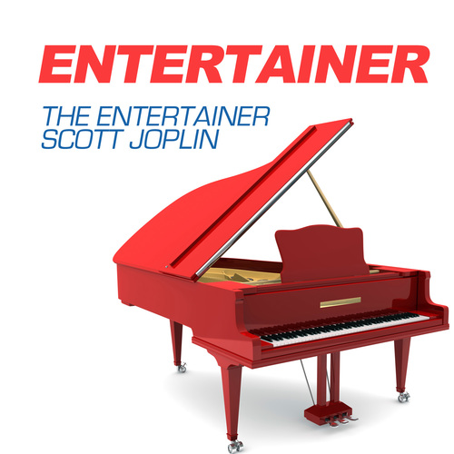 Entertainer - The Entertainer - Scott Joplin Cover Art Blurred Background