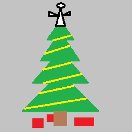 We Wish You an 8-Bit Christmas Cover Art Blurred Background
