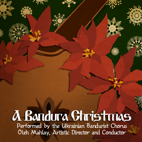 A Bandura Christmas Cover Art Blurred Background