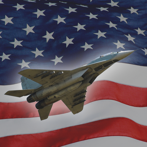 Air Raid - Authentic Fighter Jet Missle Explosion Sounds Cover Art Blurred Background