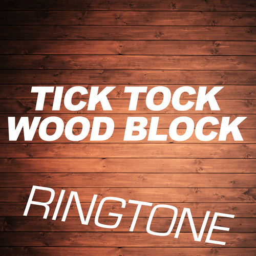 Tick Tock Wood Block Cover Art Blurred Background