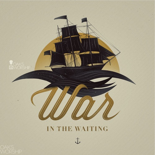 War In The Waiting Cover Art Blurred Background