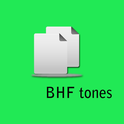 Short Beep Text Alert / SMS / Notification Cover Art Blurred Background